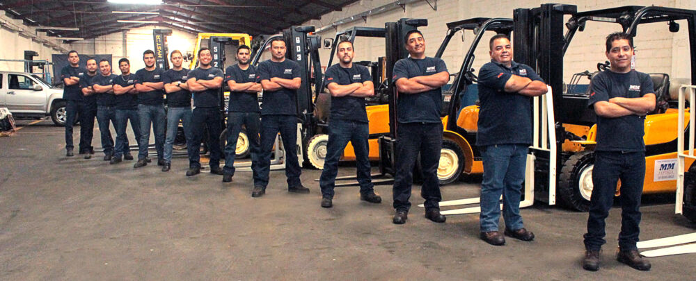 mm montacargas operarios y tecnicos mantneimiento
