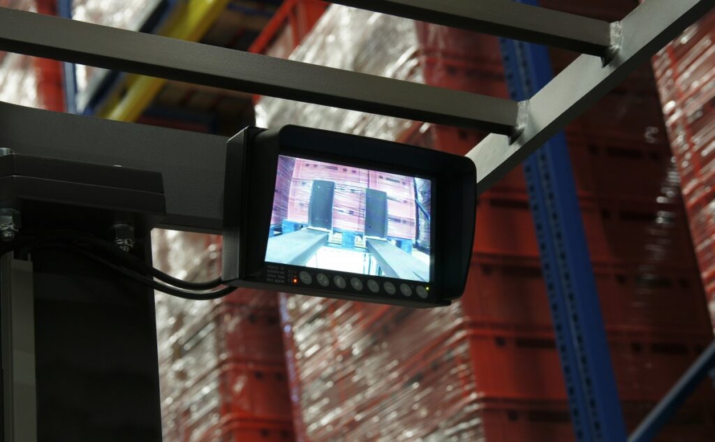 camara monitor para montacargas
