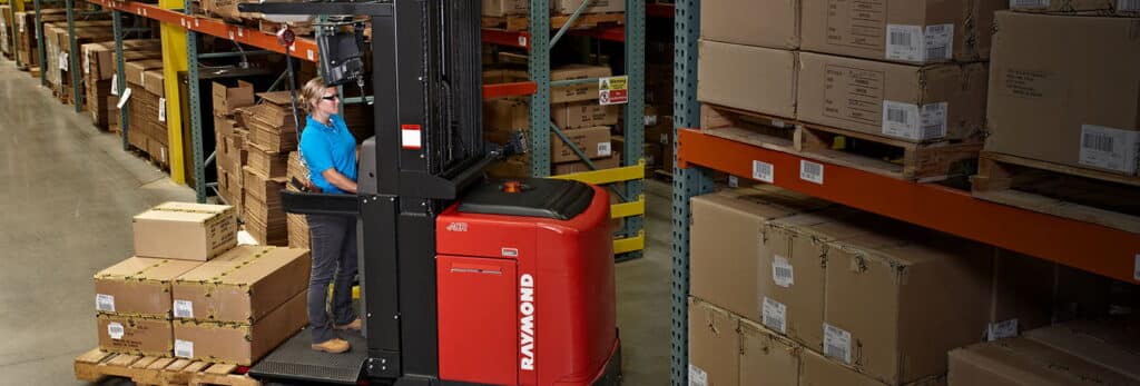 order picker montacargas rayond